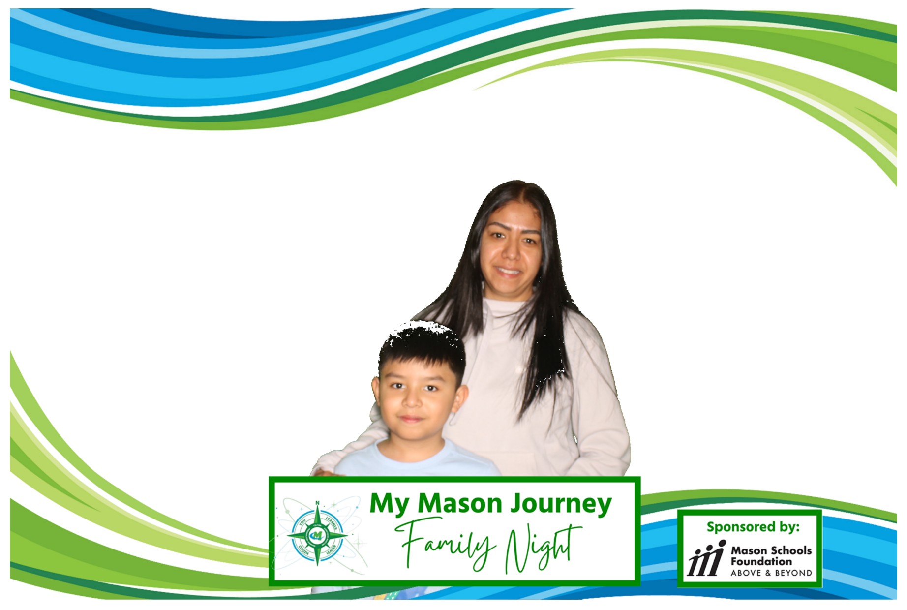 Mason Family Night | View more photos from the event at gallery.photoboothcincy.com/u/PhotoBoothCincy/Mason-Family-Night