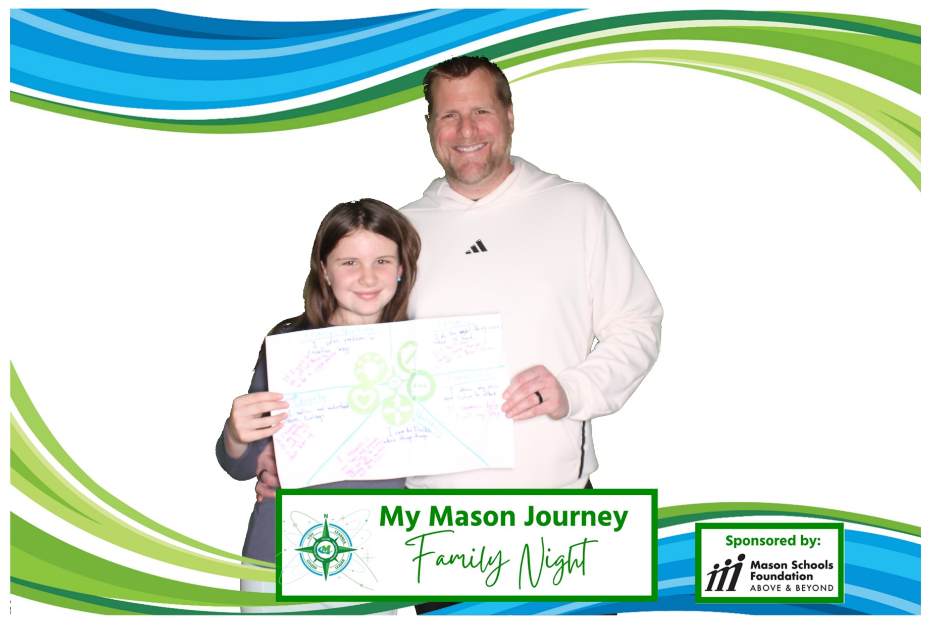 Mason Family Night | View more photos from the event at gallery.photoboothcincy.com/u/PhotoBoothCincy/Mason-Family-Night