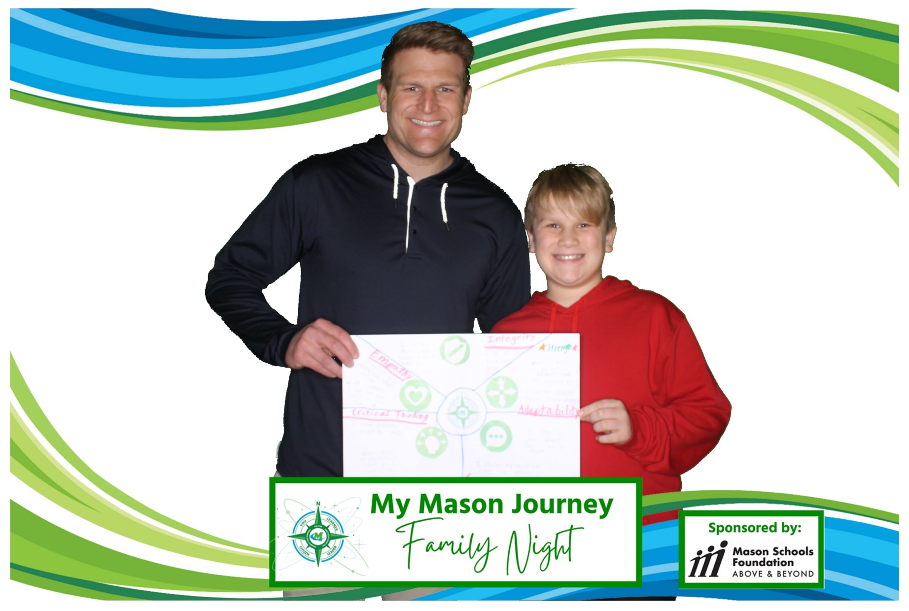 Mason Family Night | View more photos from the event at gallery.photoboothcincy.com/u/PhotoBoothCincy/Mason-Family-Night