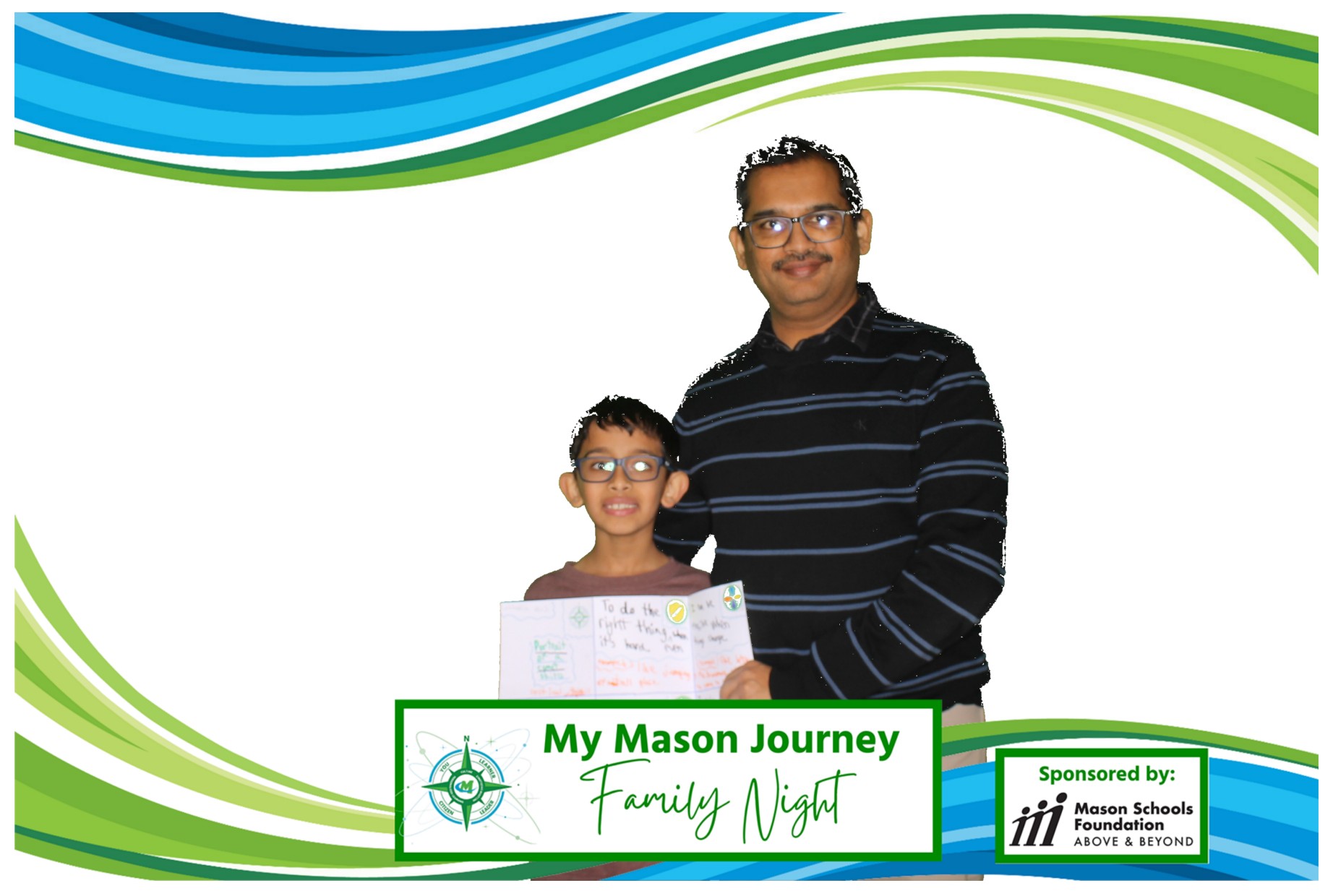 Mason Family Night | View more photos from the event at gallery.photoboothcincy.com/u/PhotoBoothCincy/Mason-Family-Night