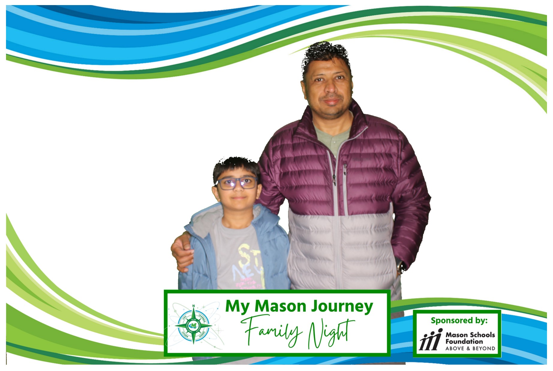 Mason Family Night | View more photos from the event at gallery.photoboothcincy.com/u/PhotoBoothCincy/Mason-Family-Night