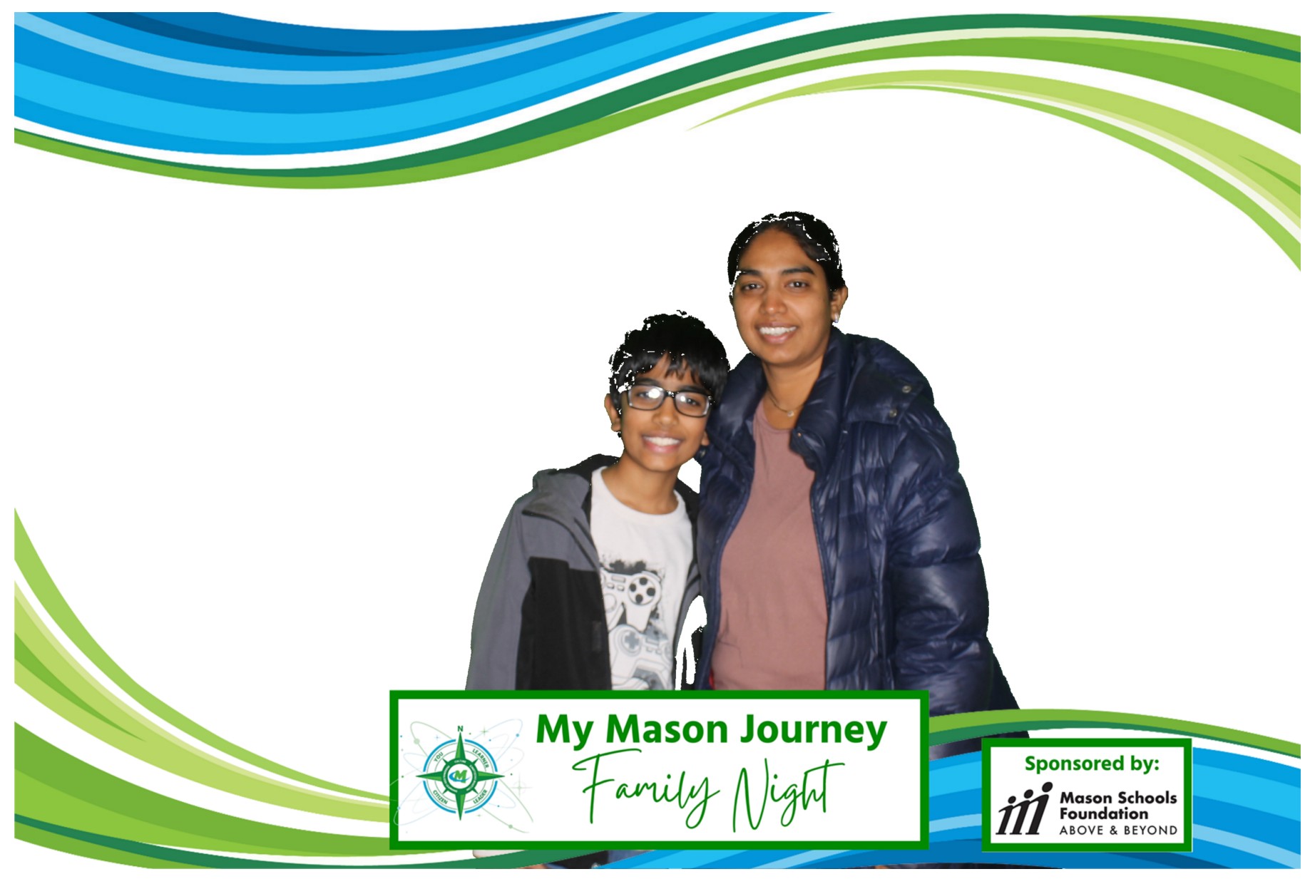 Mason Family Night | View more photos from the event at gallery.photoboothcincy.com/u/PhotoBoothCincy/Mason-Family-Night