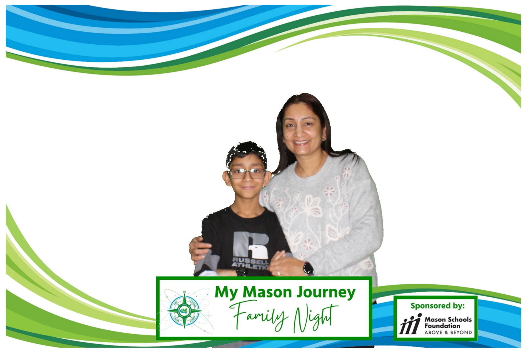 Mason Family Night | View more photos from the event at gallery.photoboothcincy.com/u/PhotoBoothCincy/Mason-Family-Night
