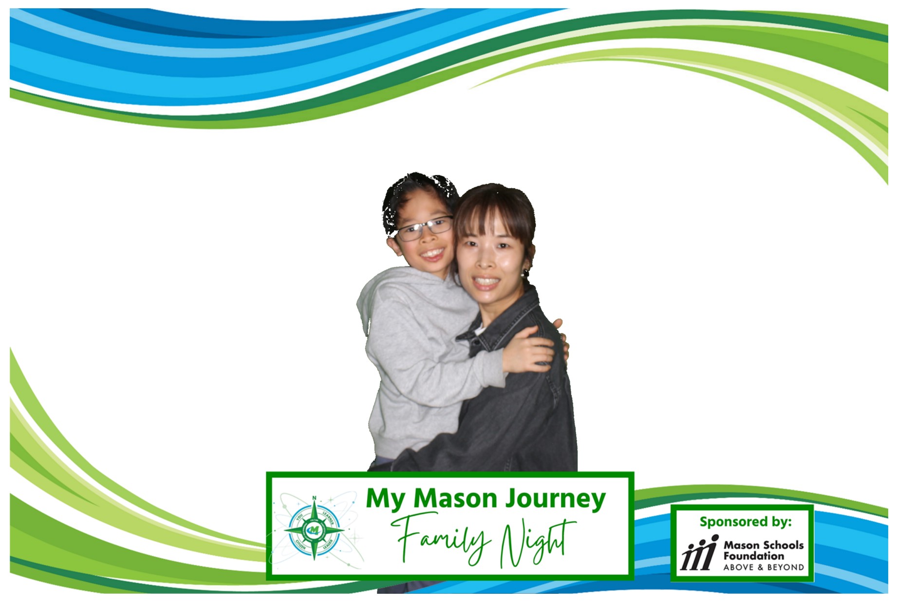 Mason Family Night | View more photos from the event at gallery.photoboothcincy.com/u/PhotoBoothCincy/Mason-Family-Night