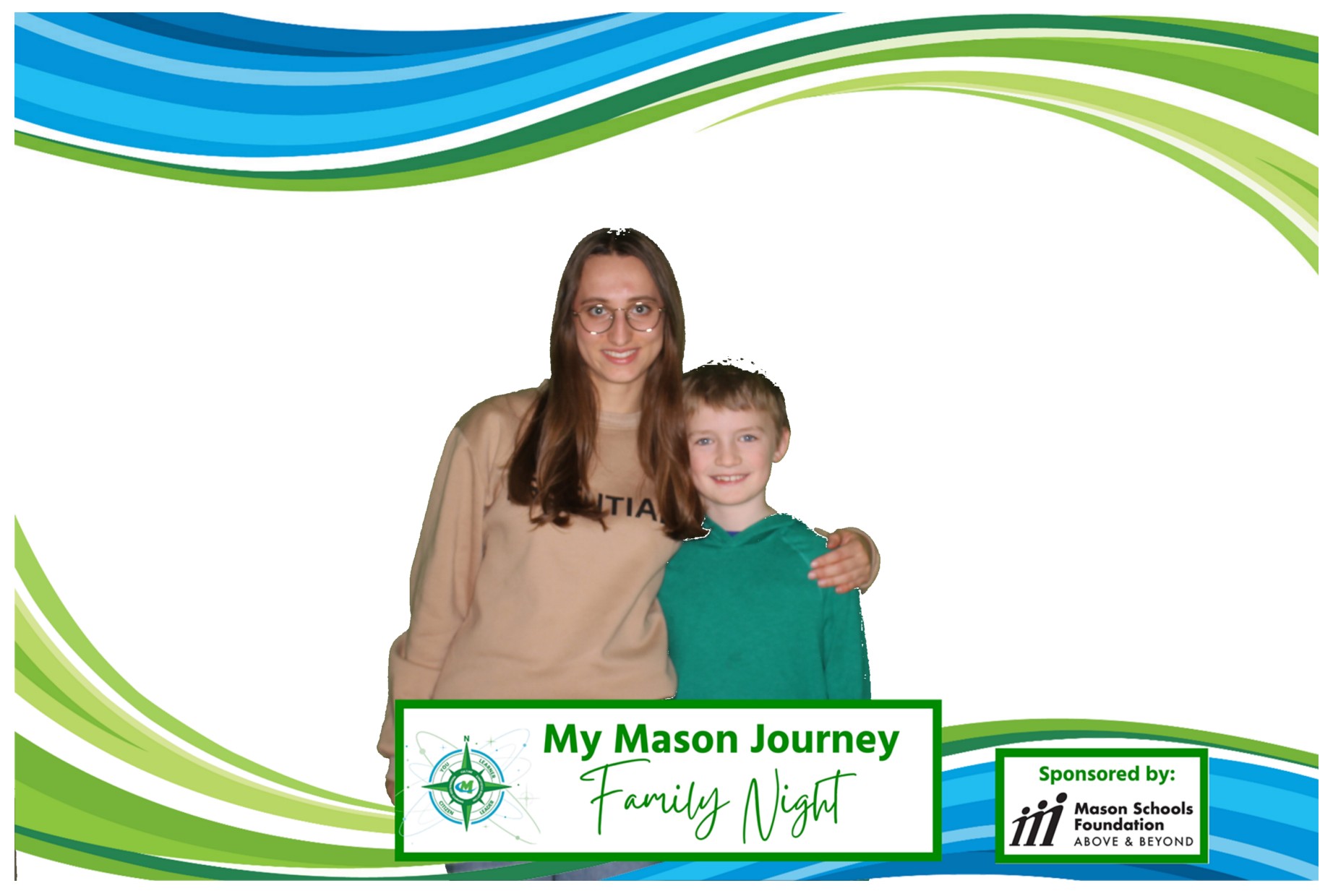 Mason Family Night | View more photos from the event at gallery.photoboothcincy.com/u/PhotoBoothCincy/Mason-Family-Night