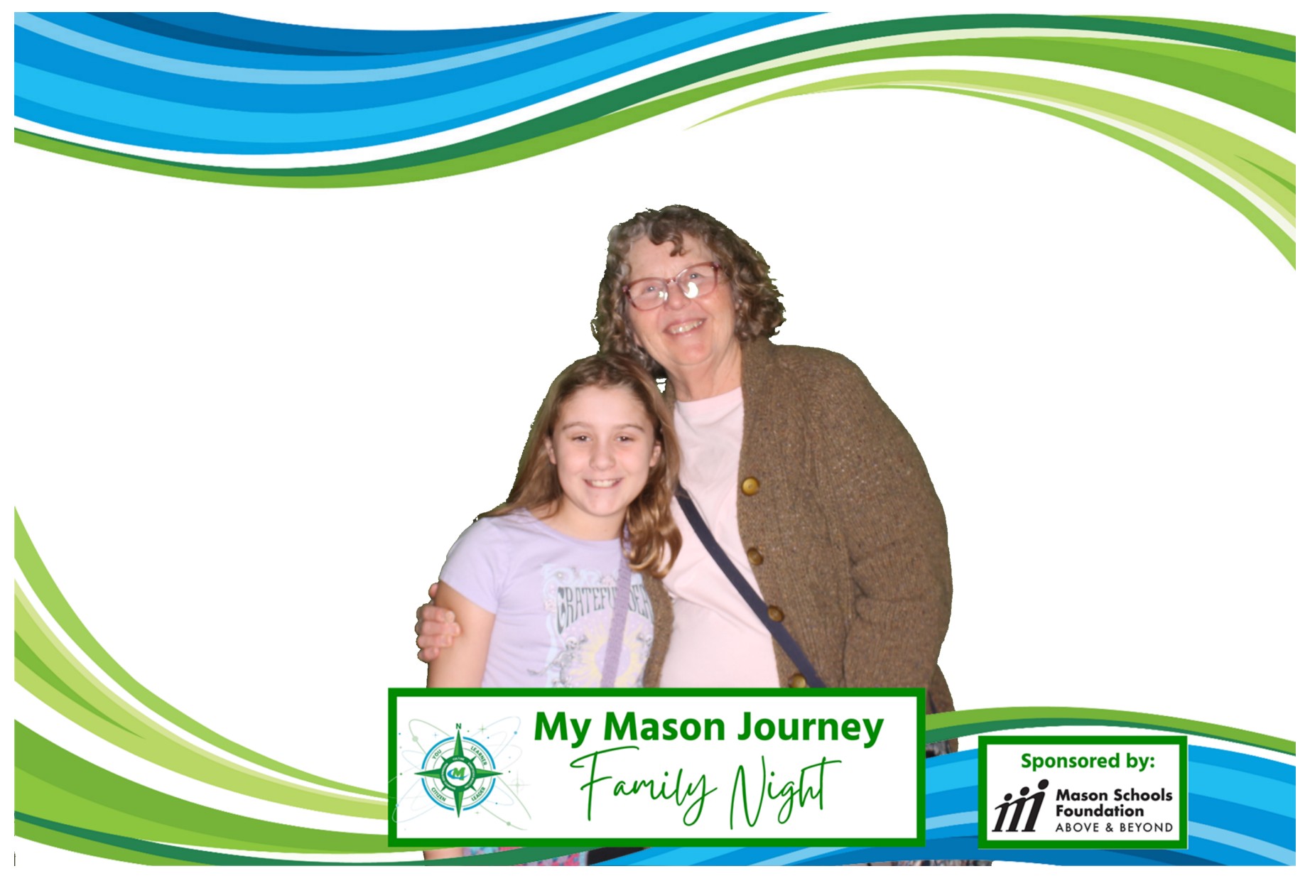 Mason Family Night | View more photos from the event at gallery.photoboothcincy.com/u/PhotoBoothCincy/Mason-Family-Night