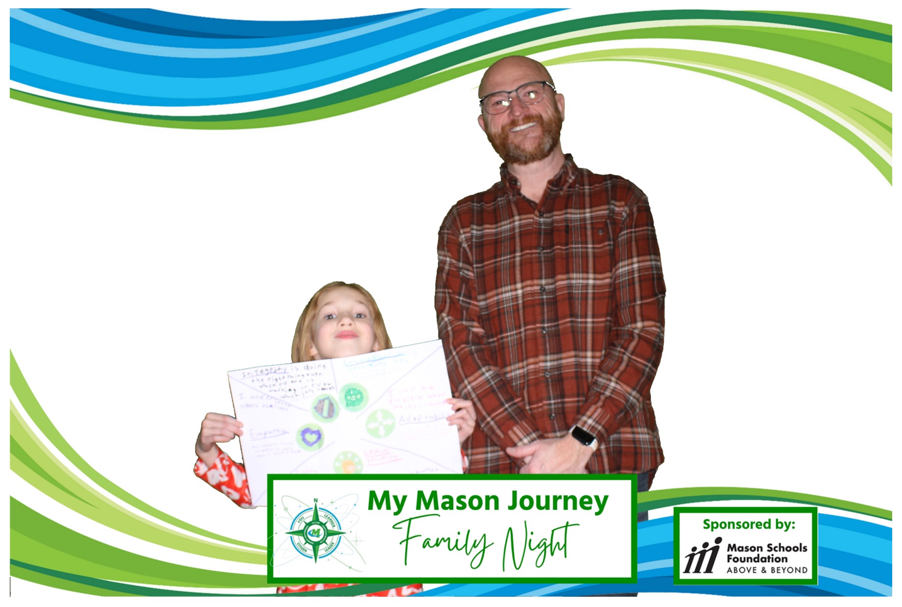 Mason Family Night | View more photos from the event at gallery.photoboothcincy.com/u/PhotoBoothCincy/Mason-Family-Night