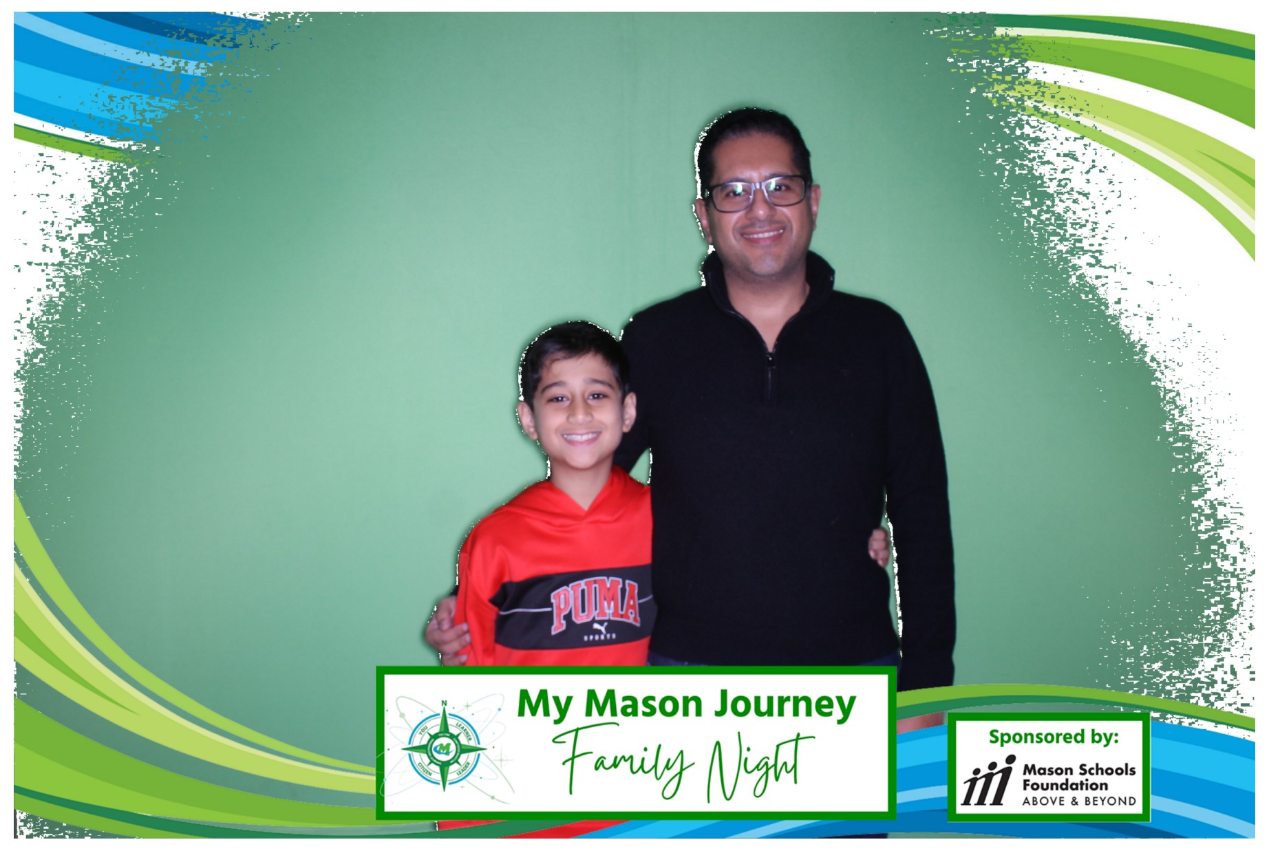 Mason Family Night | View more photos from the event at gallery.photoboothcincy.com/u/PhotoBoothCincy/Mason-Family-Night