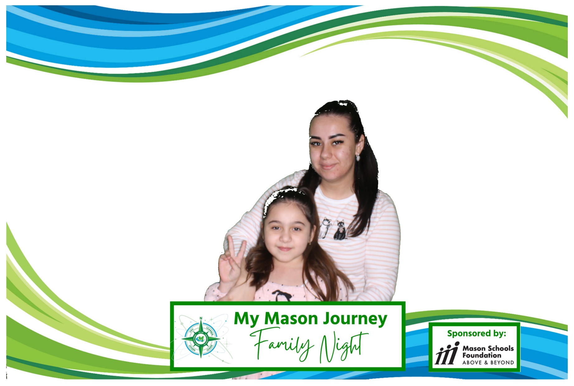 Mason Family Night | View more photos from the event at gallery.photoboothcincy.com/u/PhotoBoothCincy/Mason-Family-Night
