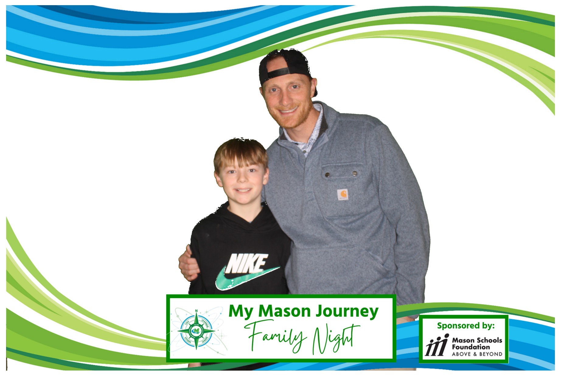 Mason Family Night | View more photos from the event at gallery.photoboothcincy.com/u/PhotoBoothCincy/Mason-Family-Night