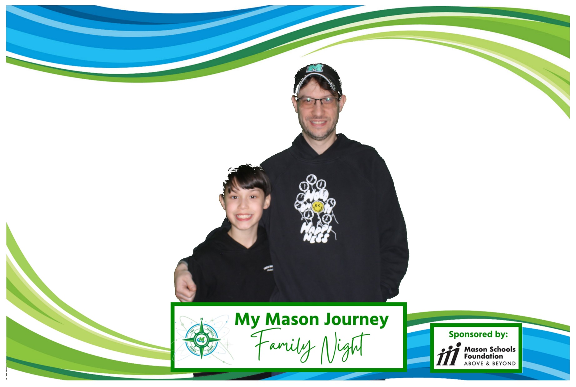 Mason Family Night | View more photos from the event at gallery.photoboothcincy.com/u/PhotoBoothCincy/Mason-Family-Night