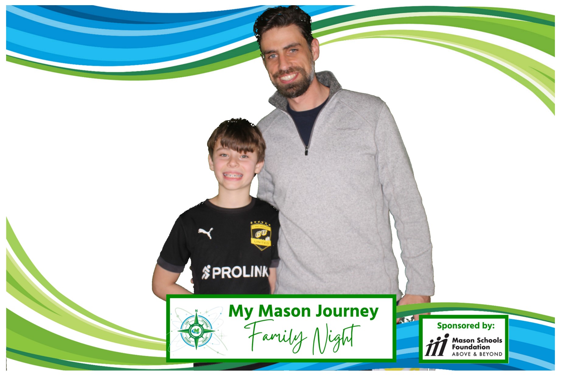 Mason Family Night | View more photos from the event at gallery.photoboothcincy.com/u/PhotoBoothCincy/Mason-Family-Night
