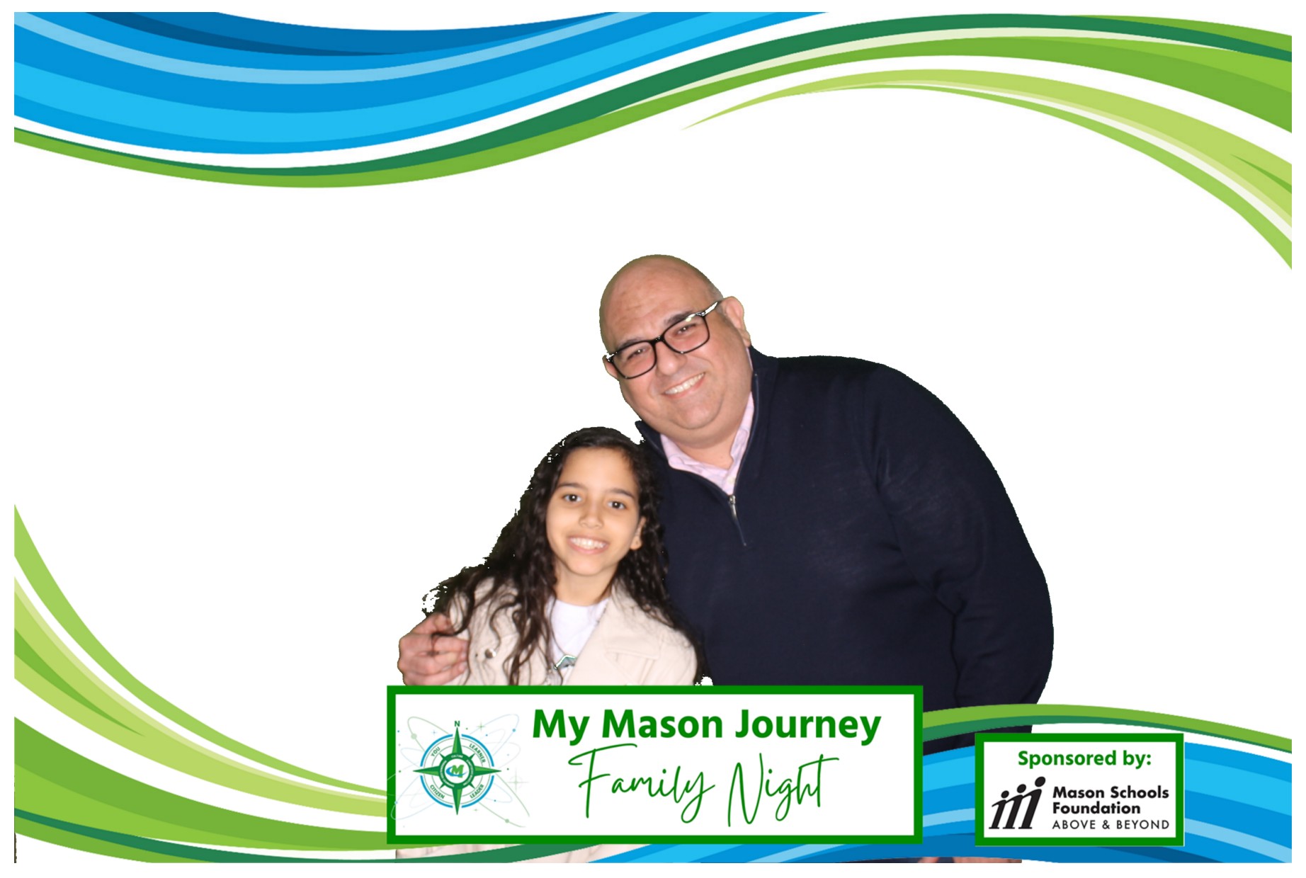 Mason Family Night | View more photos from the event at gallery.photoboothcincy.com/u/PhotoBoothCincy/Mason-Family-Night