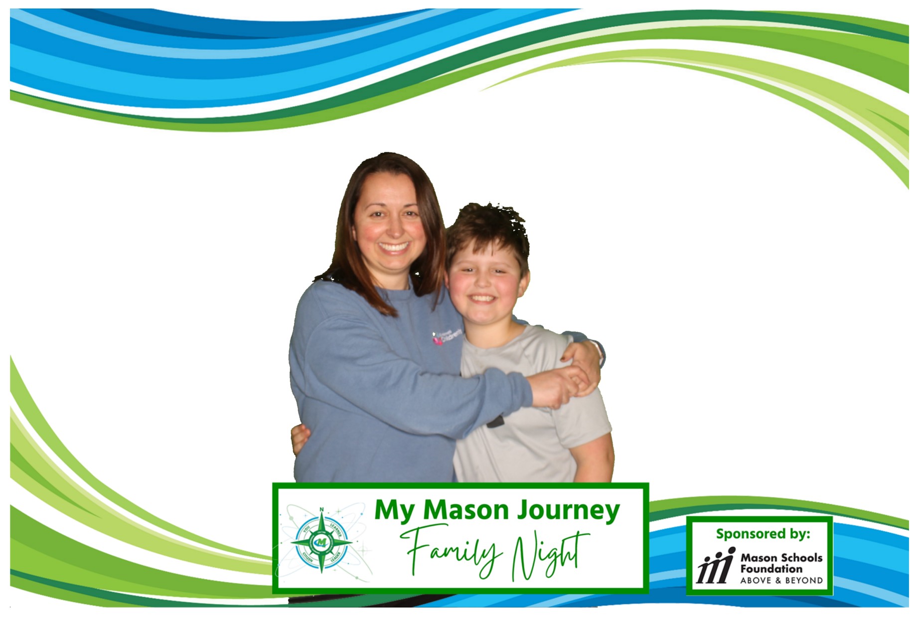 Mason Family Night | View more photos from the event at gallery.photoboothcincy.com/u/PhotoBoothCincy/Mason-Family-Night