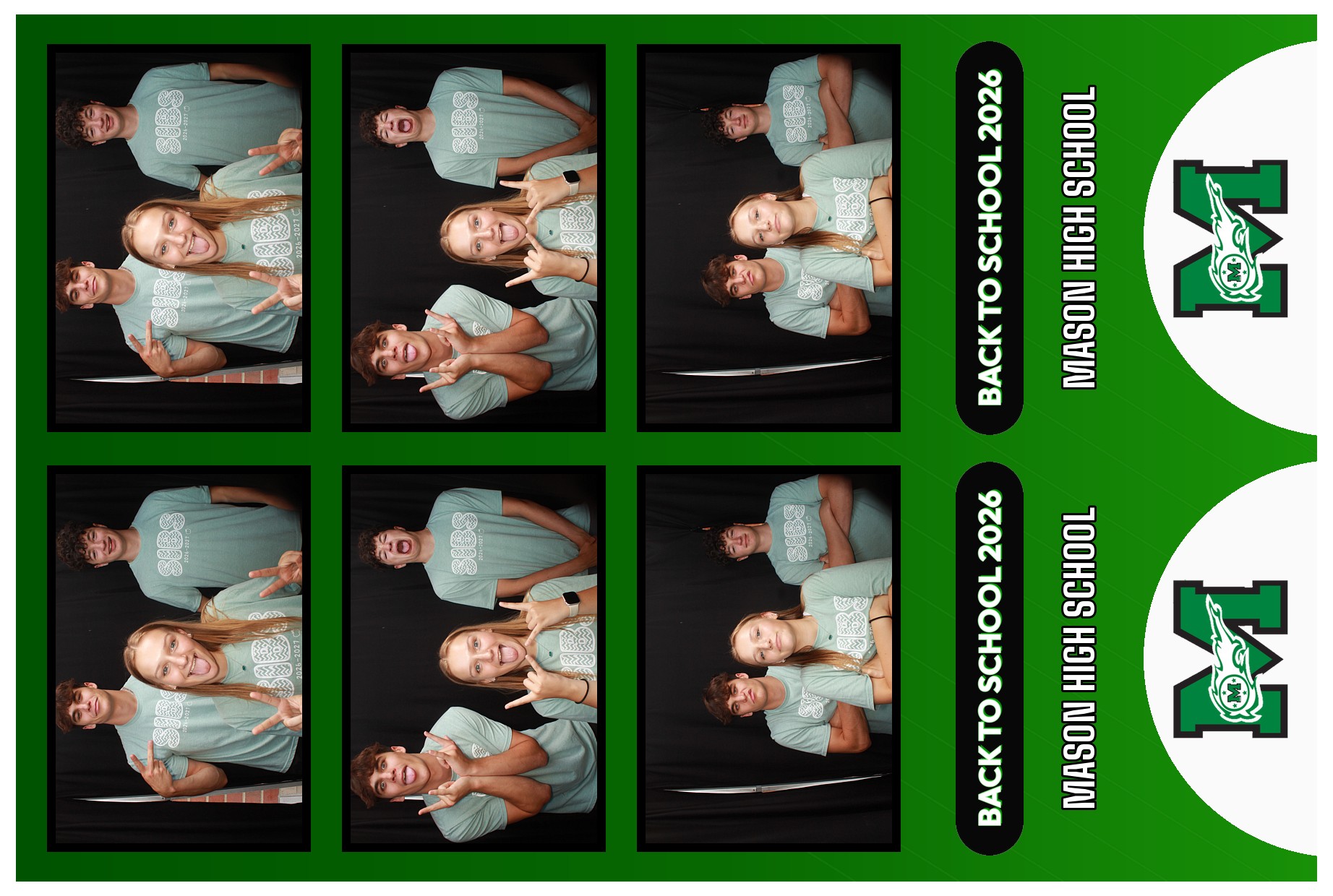 Mason HS Back to School 2026 Thursday | View more photos from the event at gallery.photoboothcincy.com/u/PhotoBoothCincy/Mason-HS-Back-to-School-2026-Thursday