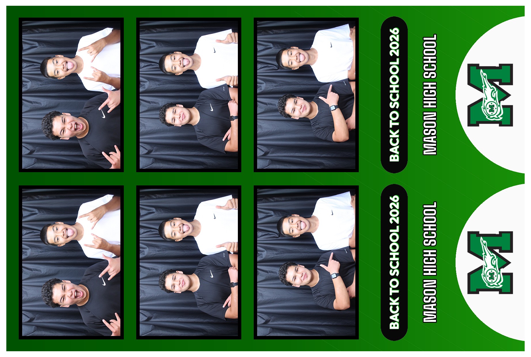 Mason HS Back to School 2026 Thursday | View more photos from the event at gallery.photoboothcincy.com/u/PhotoBoothCincy/Mason-HS-Back-to-School-2026-Thursday