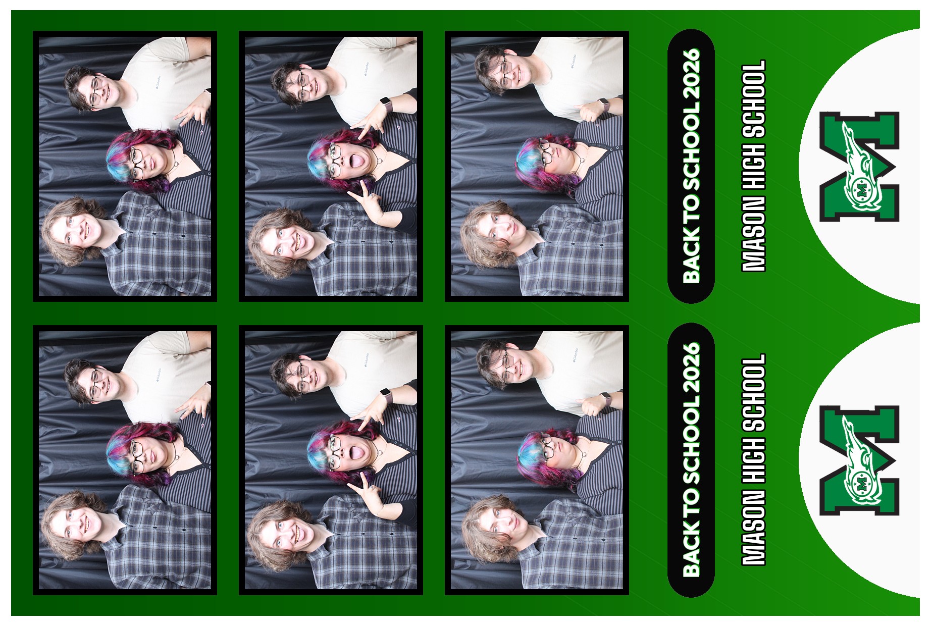 Mason HS Back to School 2026 Thursday | View more photos from the event at gallery.photoboothcincy.com/u/PhotoBoothCincy/Mason-HS-Back-to-School-2026-Thursday