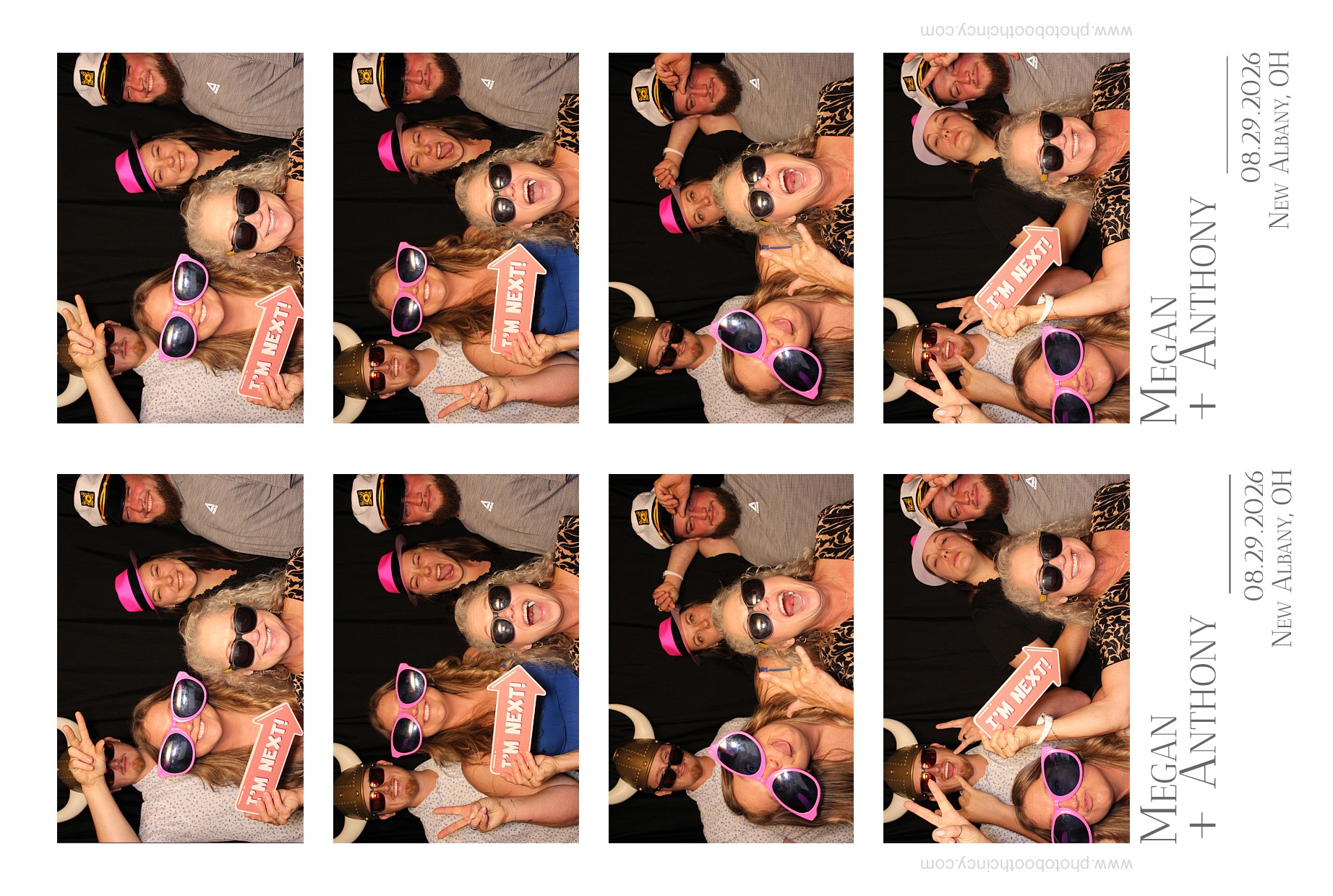 Megan & Anthony | View more photos from the event at gallery.photoboothcincy.com/u/PhotoBoothCincy/Megan-Anthony