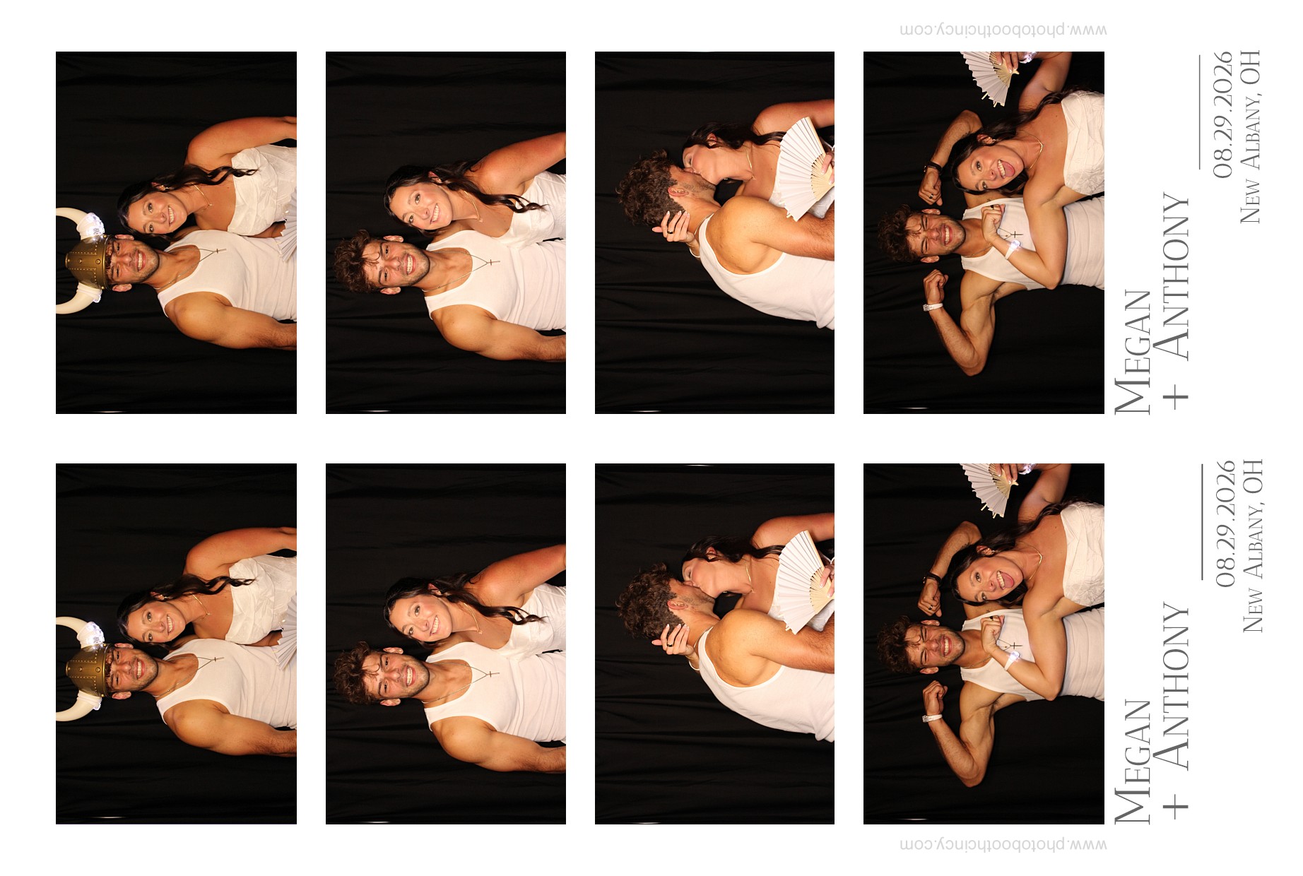 Megan & Anthony | View more photos from the event at gallery.photoboothcincy.com/u/PhotoBoothCincy/Megan-Anthony