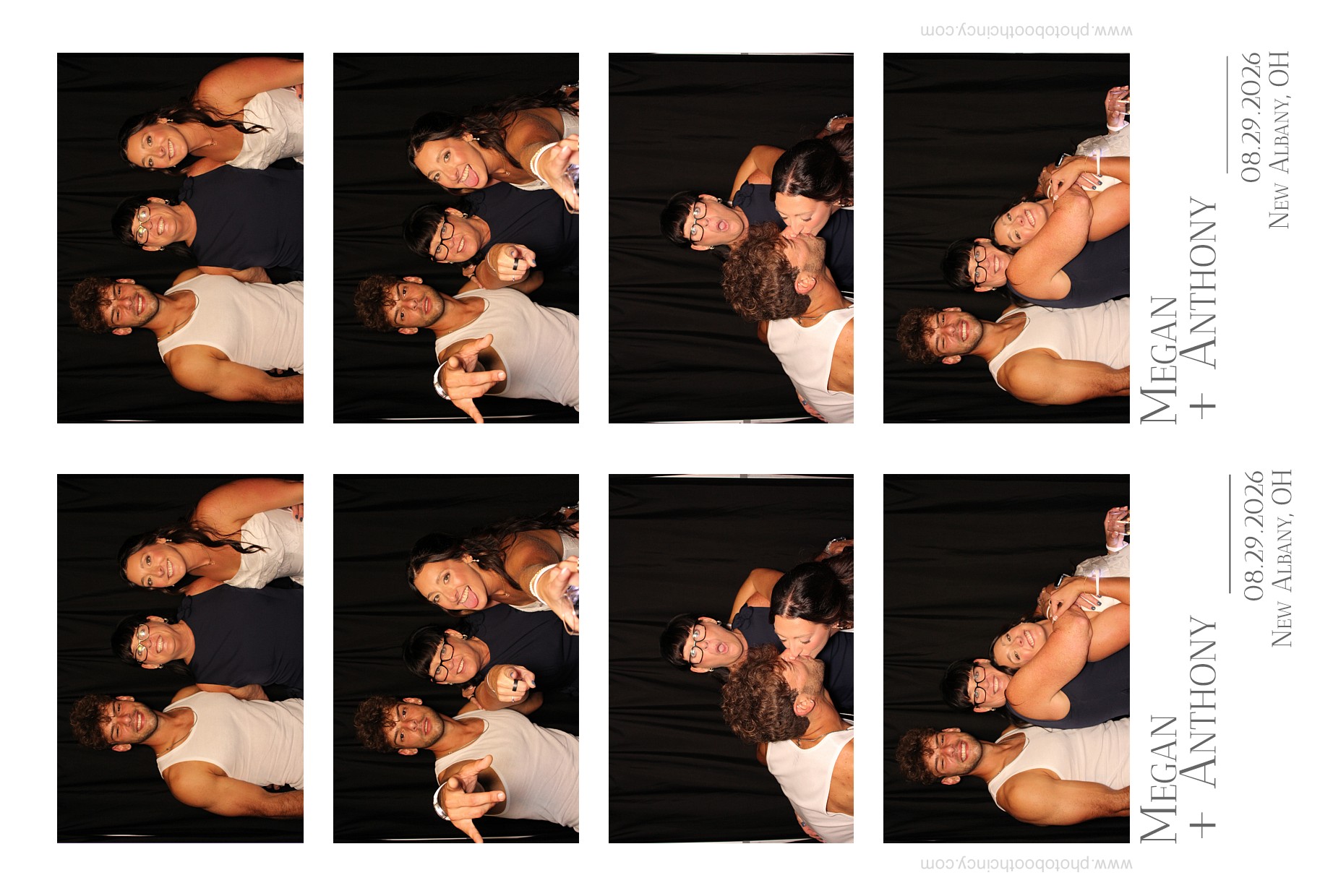 Megan & Anthony | View more photos from the event at gallery.photoboothcincy.com/u/PhotoBoothCincy/Megan-Anthony