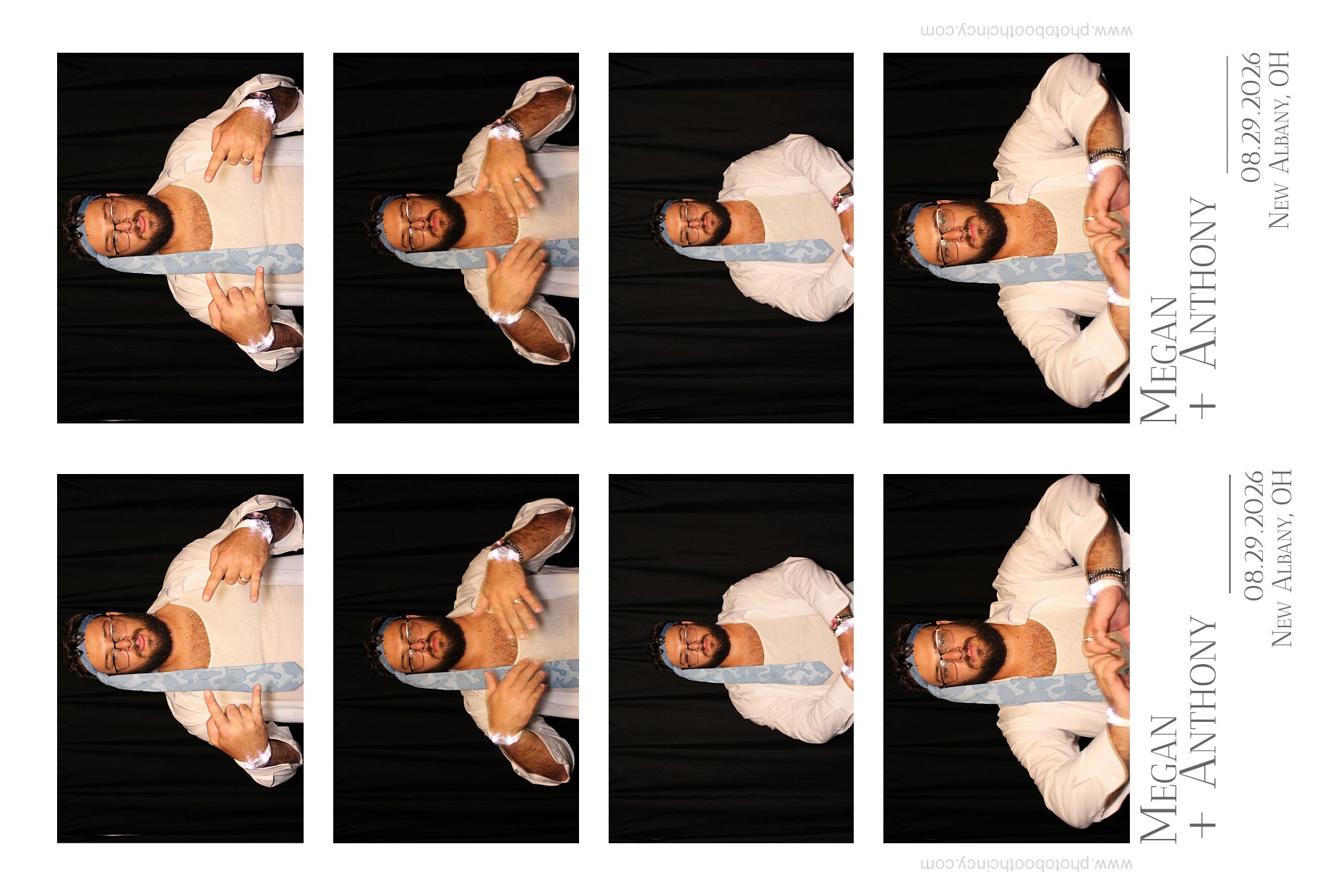 Megan & Anthony | View more photos from the event at gallery.photoboothcincy.com/u/PhotoBoothCincy/Megan-Anthony