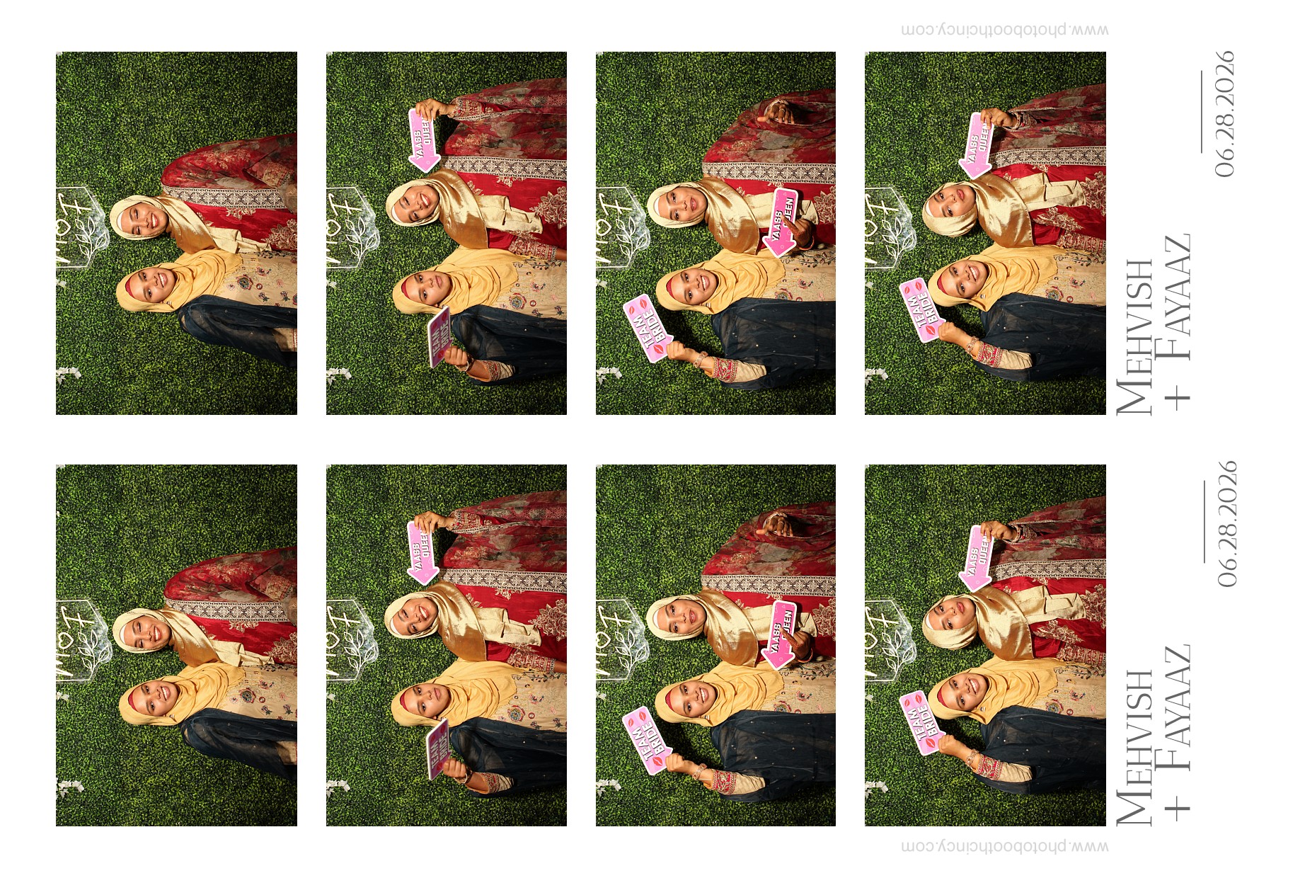Mehvish & Fayaaz | View more photos from the event at gallery.photoboothcincy.com/u/PhotoBoothCincy/Mehvish-Fayaaz