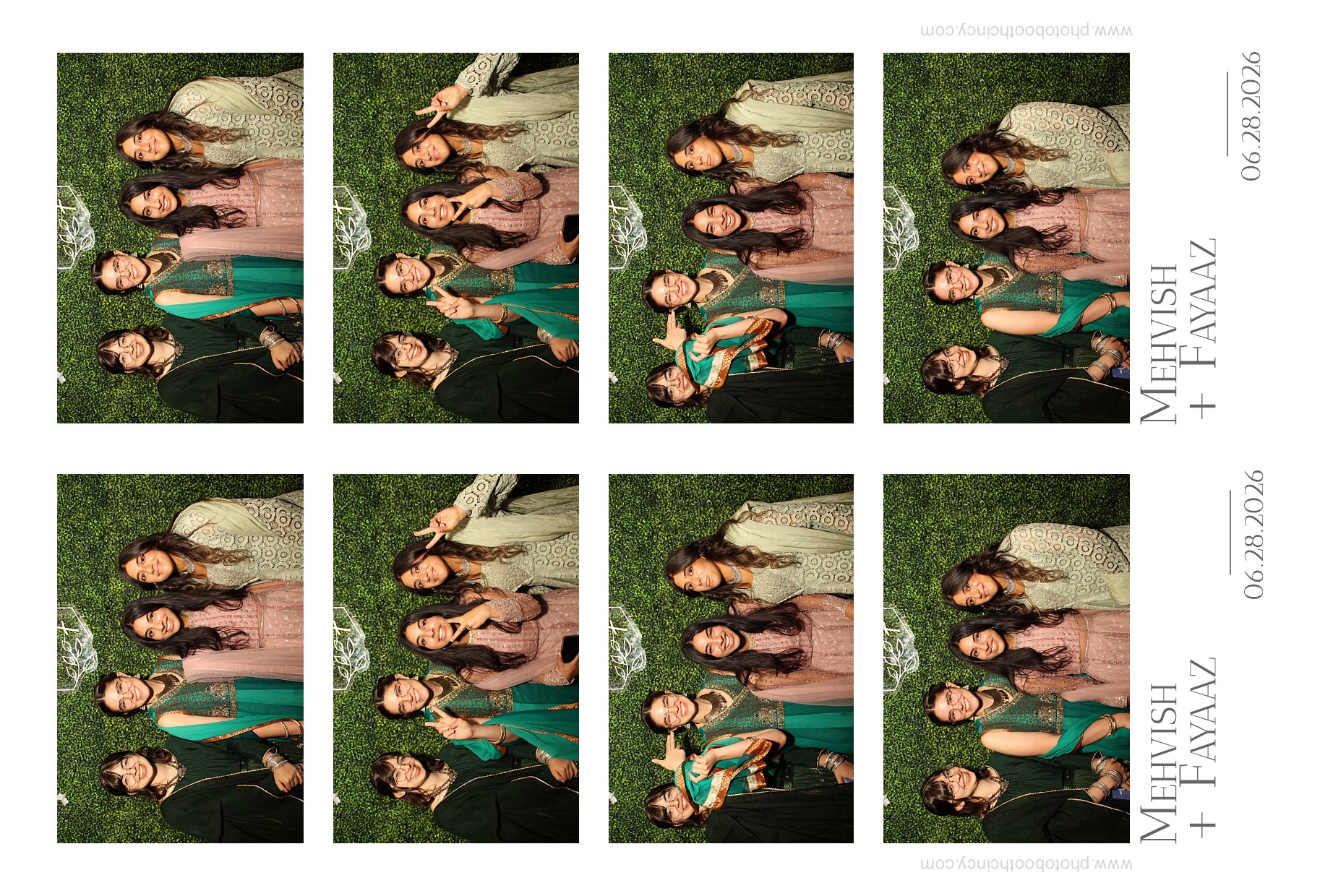 Mehvish & Fayaaz | View more photos from the event at gallery.photoboothcincy.com/u/PhotoBoothCincy/Mehvish-Fayaaz