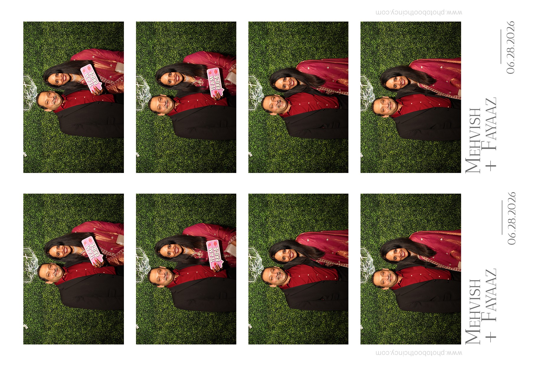 Mehvish & Fayaaz | View more photos from the event at gallery.photoboothcincy.com/u/PhotoBoothCincy/Mehvish-Fayaaz