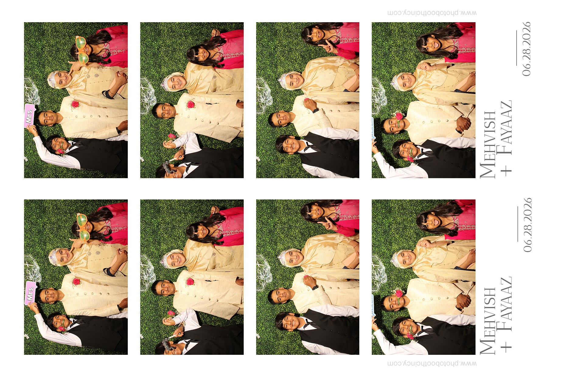 Mehvish & Fayaaz | View more photos from the event at gallery.photoboothcincy.com/u/PhotoBoothCincy/Mehvish-Fayaaz