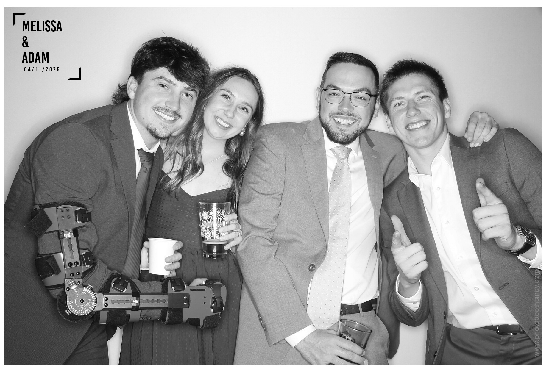 Melissa Kay & Adam Heltemes Wedding | View more photos from the event at gallery.photoboothcincy.com/u/PhotoBoothCincy/Melissa-Kay-Adam-Heltemes-Wedding