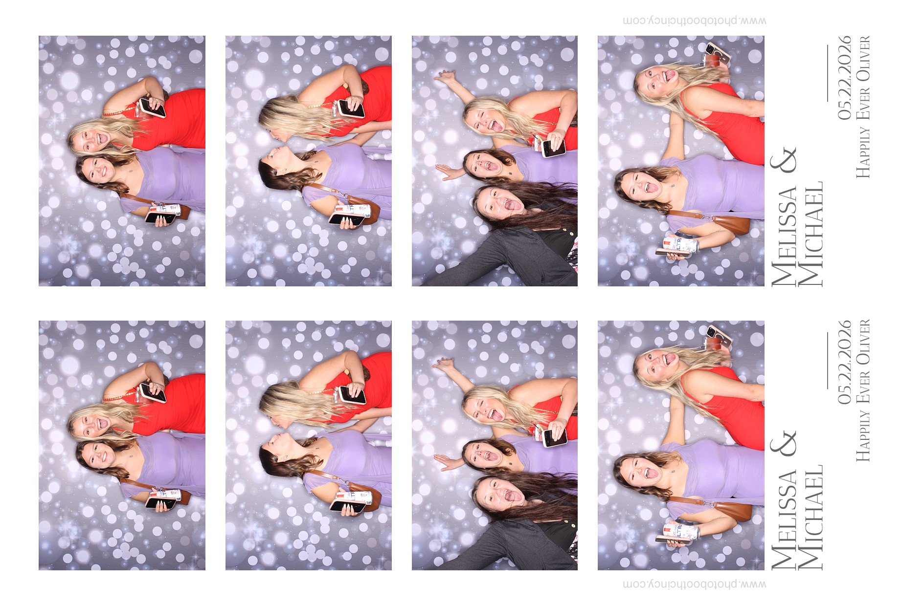Melissa & Michael | View more photos from the event at gallery.photoboothcincy.com/u/PhotoBoothCincy/Melissa-Michael