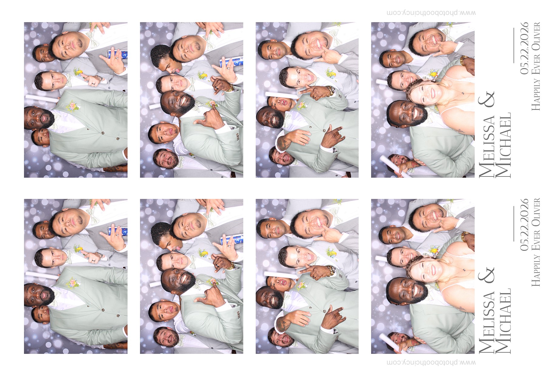 Melissa & Michael | View more photos from the event at gallery.photoboothcincy.com/u/PhotoBoothCincy/Melissa-Michael