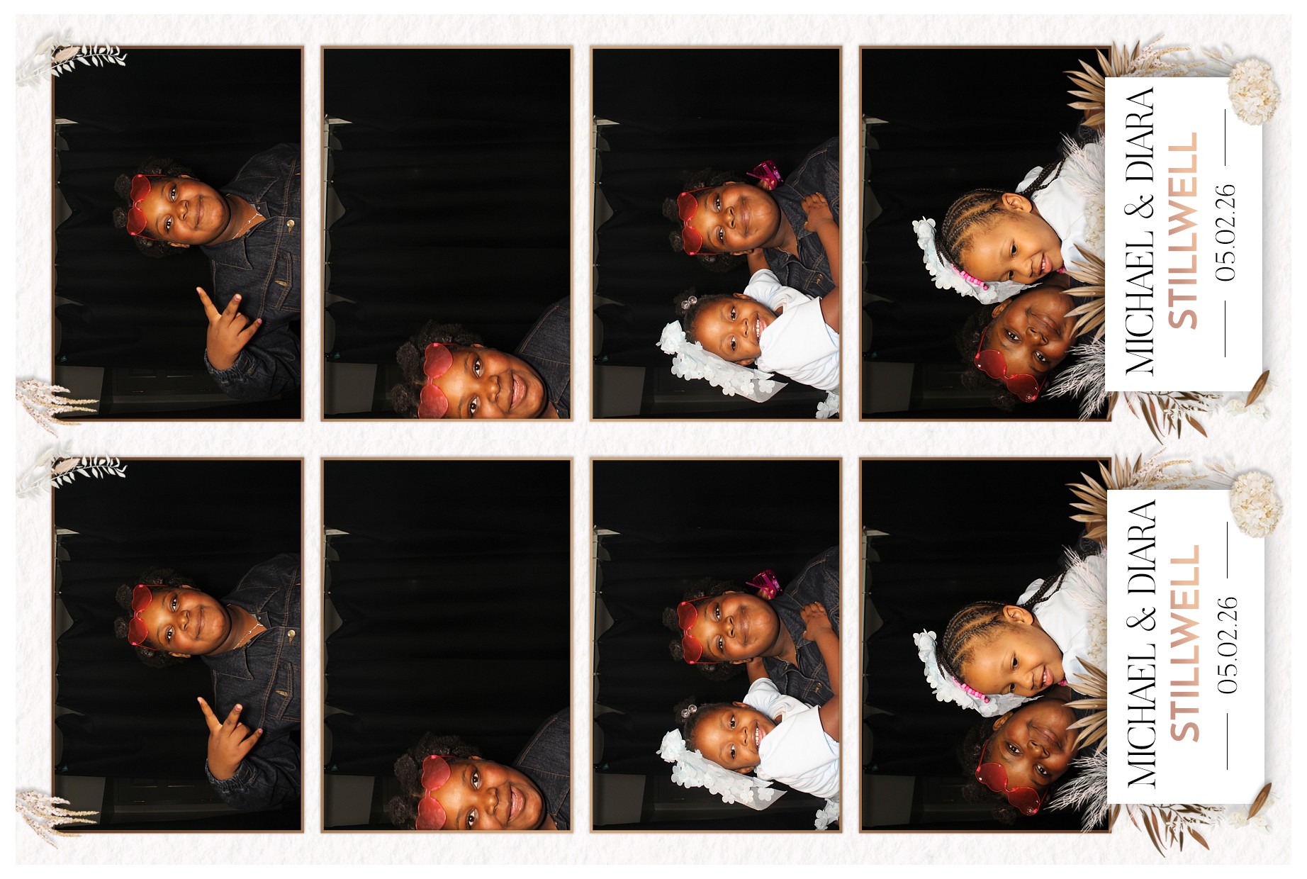 Michael and Diara's Wedding | View more photos from the event at gallery.photoboothcincy.com/u/PhotoBoothCincy/Michael-and-Diaras-Wedding