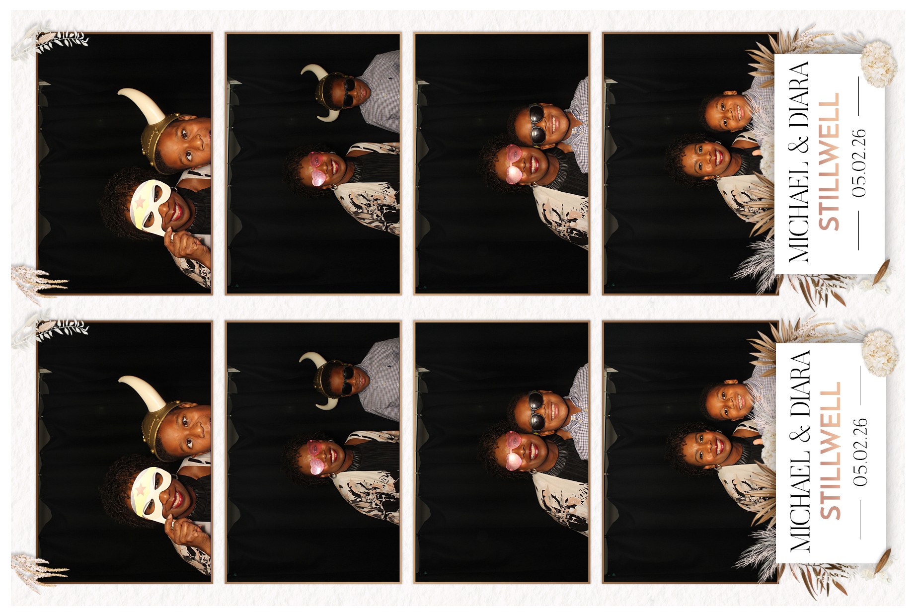 Michael and Diara's Wedding | View more photos from the event at gallery.photoboothcincy.com/u/PhotoBoothCincy/Michael-and-Diaras-Wedding