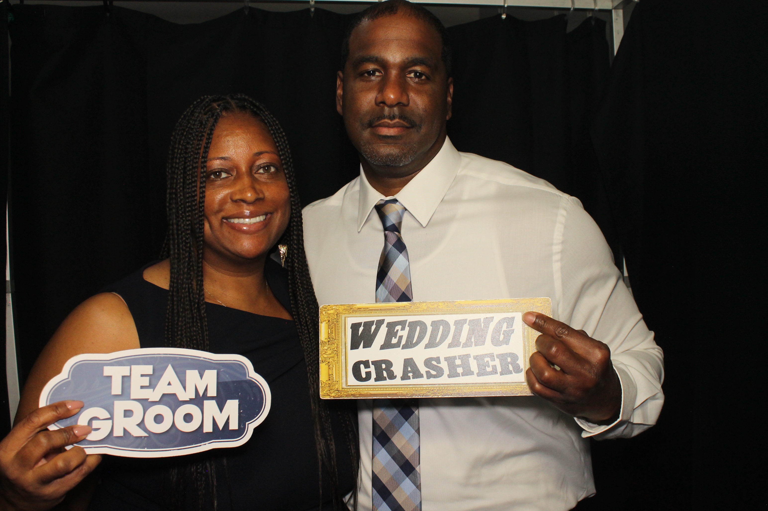 Michael and Diara's Wedding | View more photos from the event at gallery.photoboothcincy.com/u/PhotoBoothCincy/Michael-and-Diaras-Wedding