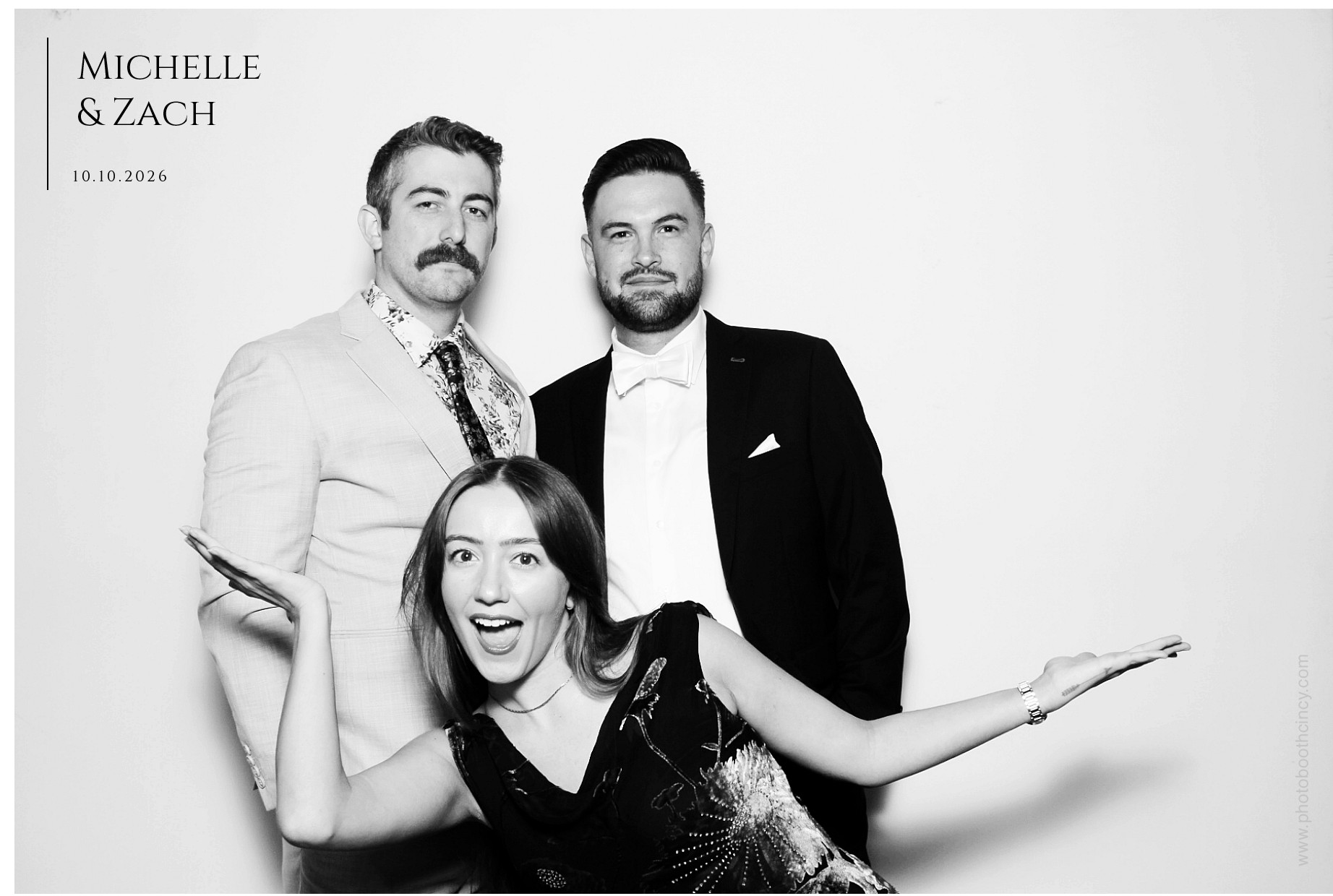 Michelle & Zach Reception | View more photos from the event at gallery.photoboothcincy.com/u/PhotoBoothCincy/Michelle-Zach-Reception