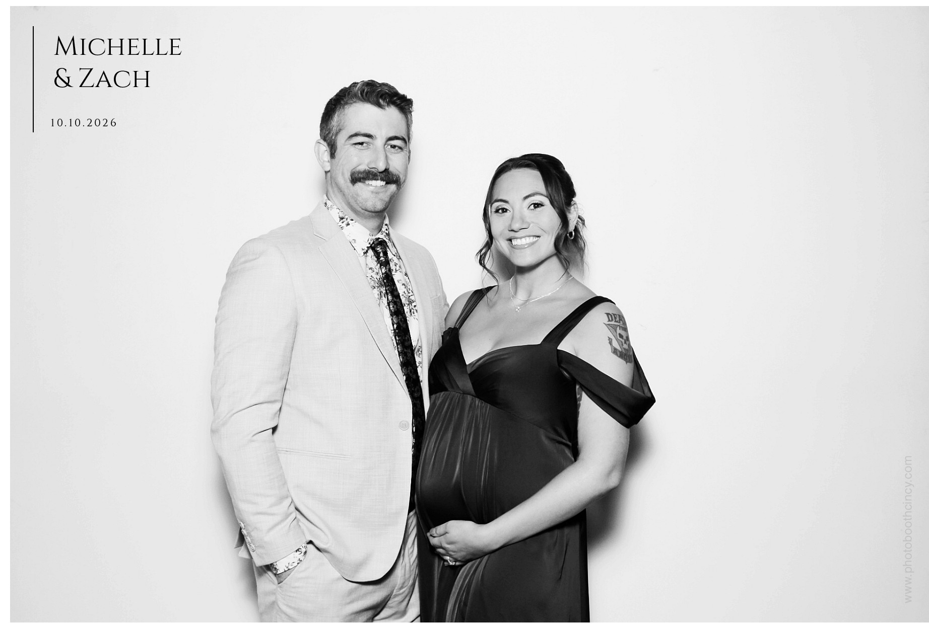 Michelle & Zach Reception | View more photos from the event at gallery.photoboothcincy.com/u/PhotoBoothCincy/Michelle-Zach-Reception