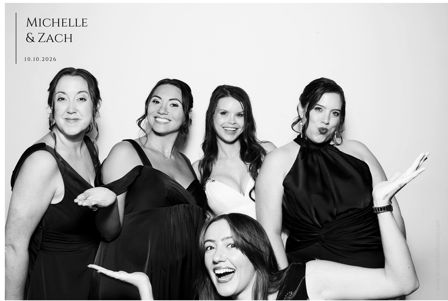 Michelle & Zach Reception | View more photos from the event at gallery.photoboothcincy.com/u/PhotoBoothCincy/Michelle-Zach-Reception