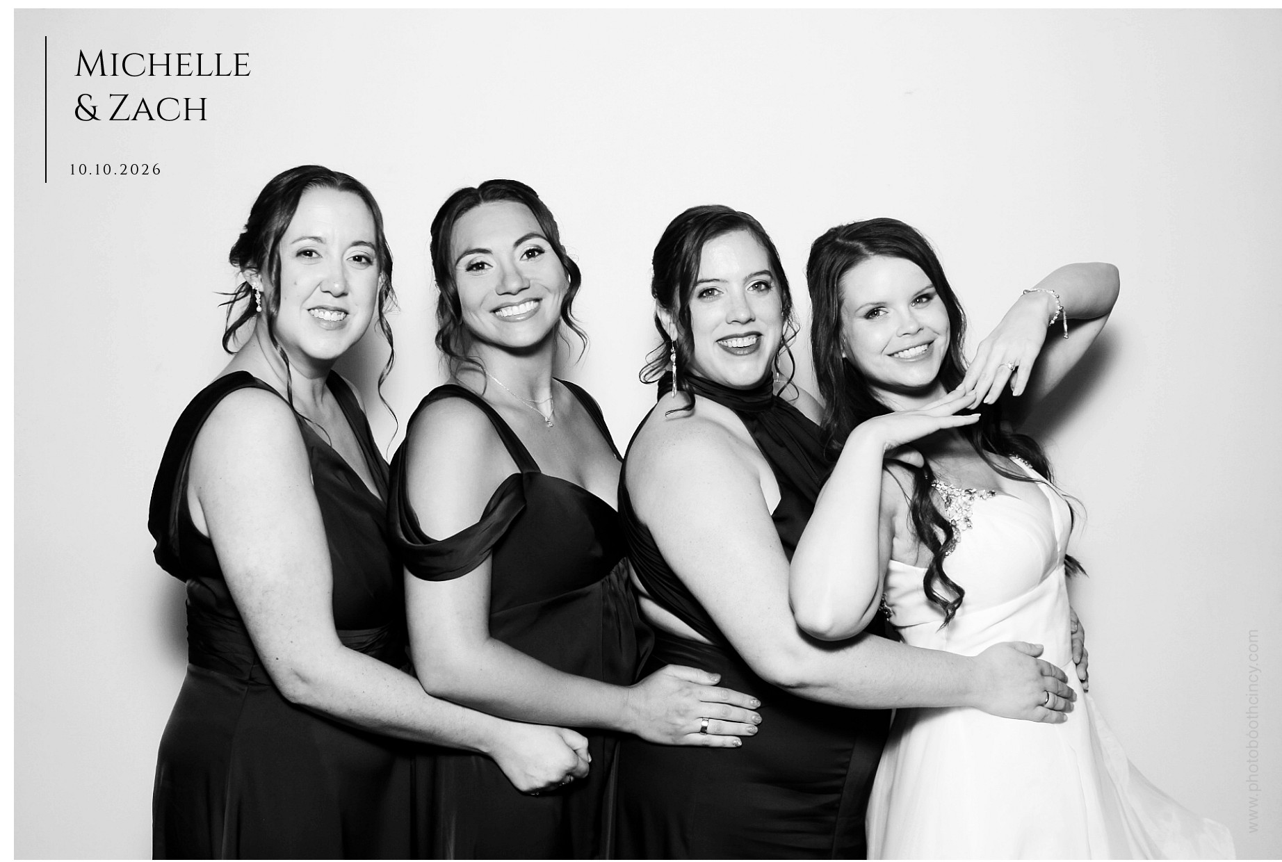 Michelle & Zach Reception | View more photos from the event at gallery.photoboothcincy.com/u/PhotoBoothCincy/Michelle-Zach-Reception