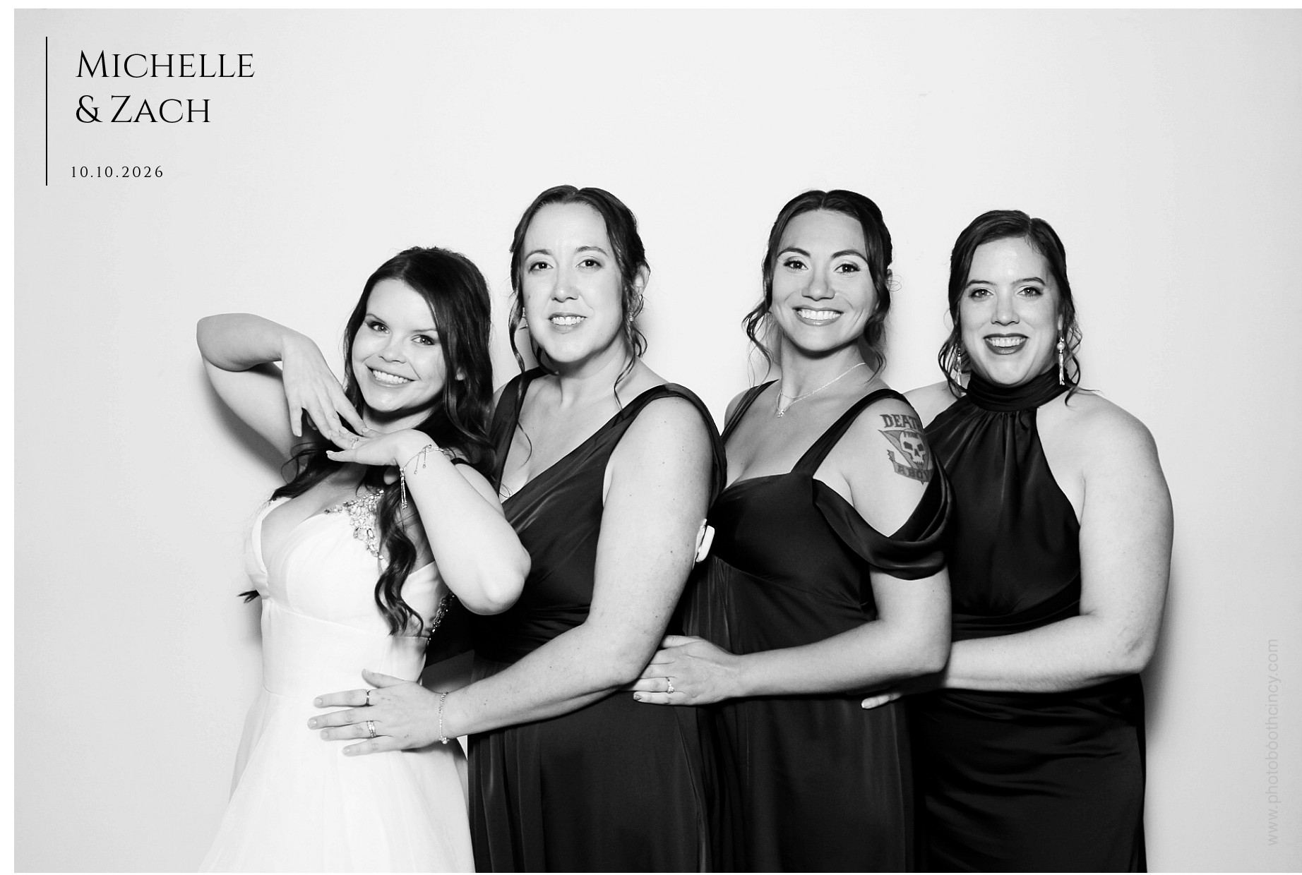 Michelle & Zach Reception | View more photos from the event at gallery.photoboothcincy.com/u/PhotoBoothCincy/Michelle-Zach-Reception