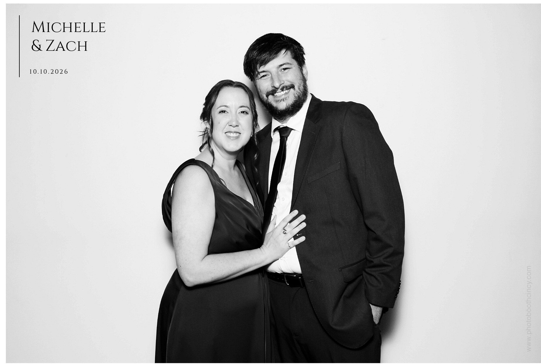 Michelle & Zach Reception | View more photos from the event at gallery.photoboothcincy.com/u/PhotoBoothCincy/Michelle-Zach-Reception
