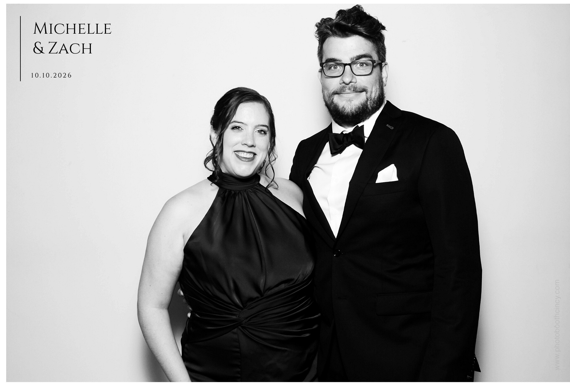 Michelle & Zach Reception | View more photos from the event at gallery.photoboothcincy.com/u/PhotoBoothCincy/Michelle-Zach-Reception