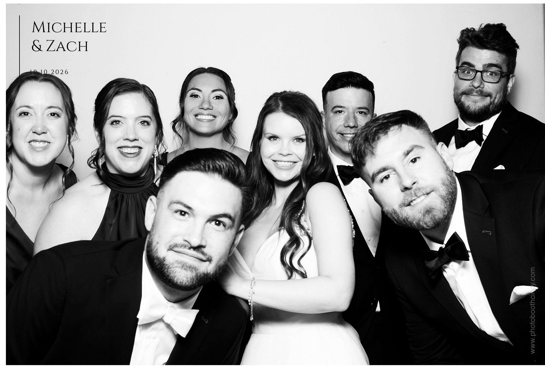 Michelle & Zach Reception | View more photos from the event at gallery.photoboothcincy.com/u/PhotoBoothCincy/Michelle-Zach-Reception