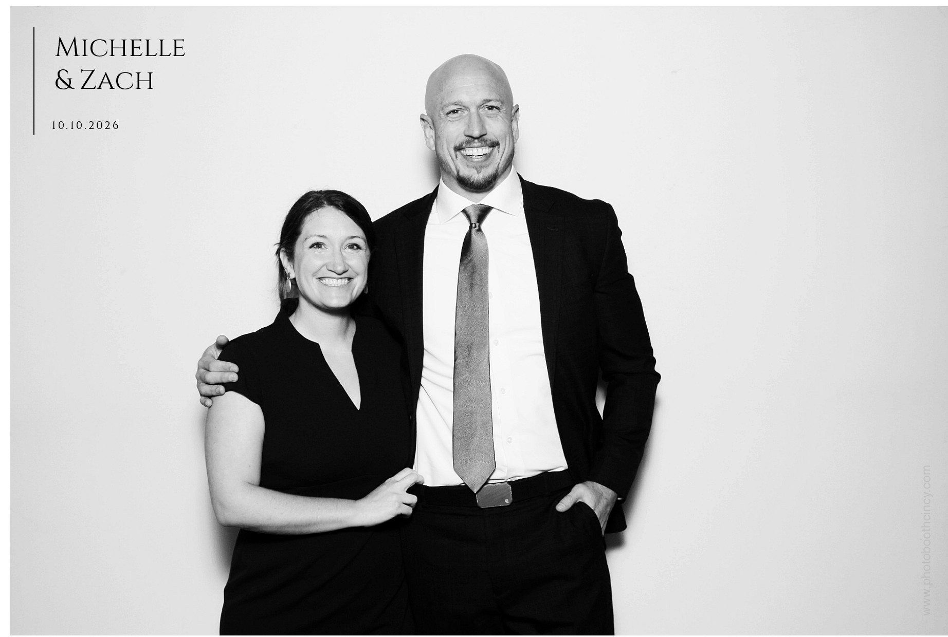 Michelle & Zach Reception | View more photos from the event at gallery.photoboothcincy.com/u/PhotoBoothCincy/Michelle-Zach-Reception