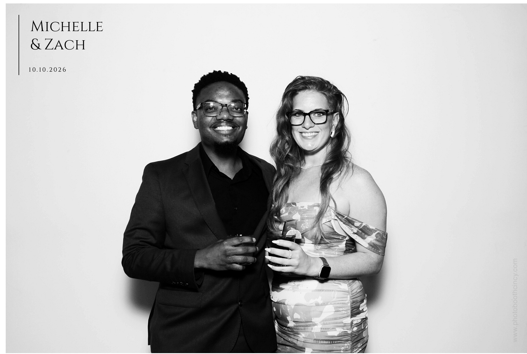 Michelle & Zach Reception | View more photos from the event at gallery.photoboothcincy.com/u/PhotoBoothCincy/Michelle-Zach-Reception