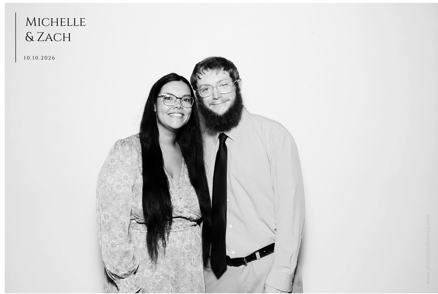 Michelle & Zach Reception | View more photos from the event at gallery.photoboothcincy.com/u/PhotoBoothCincy/Michelle-Zach-Reception