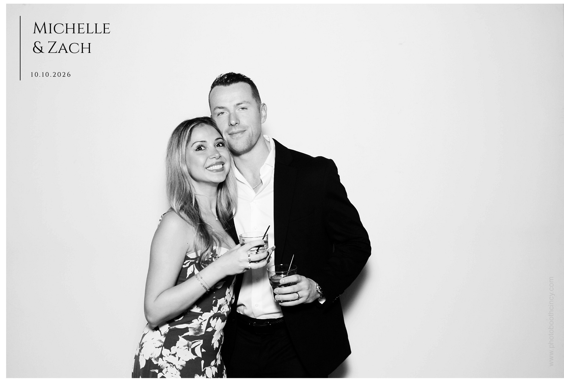 Michelle & Zach Reception | View more photos from the event at gallery.photoboothcincy.com/u/PhotoBoothCincy/Michelle-Zach-Reception