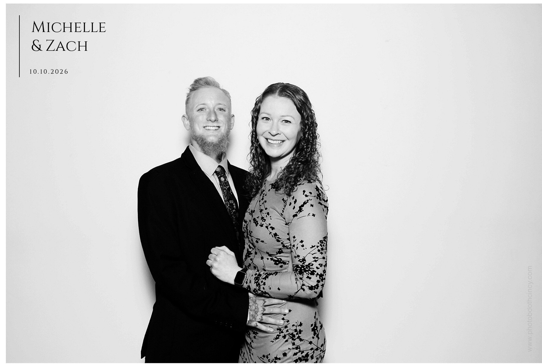 Michelle & Zach Reception | View more photos from the event at gallery.photoboothcincy.com/u/PhotoBoothCincy/Michelle-Zach-Reception