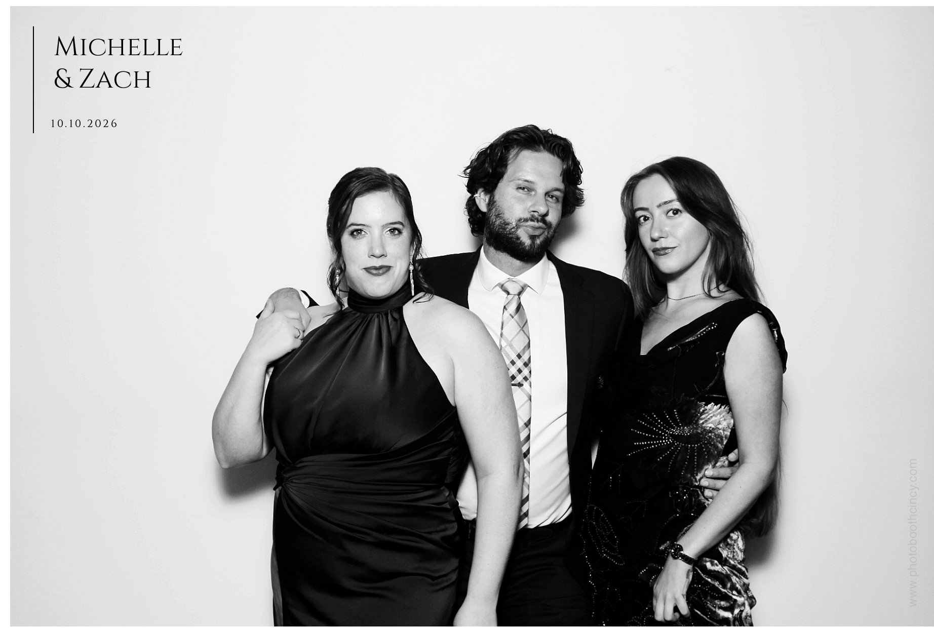 Michelle & Zach Reception | View more photos from the event at gallery.photoboothcincy.com/u/PhotoBoothCincy/Michelle-Zach-Reception