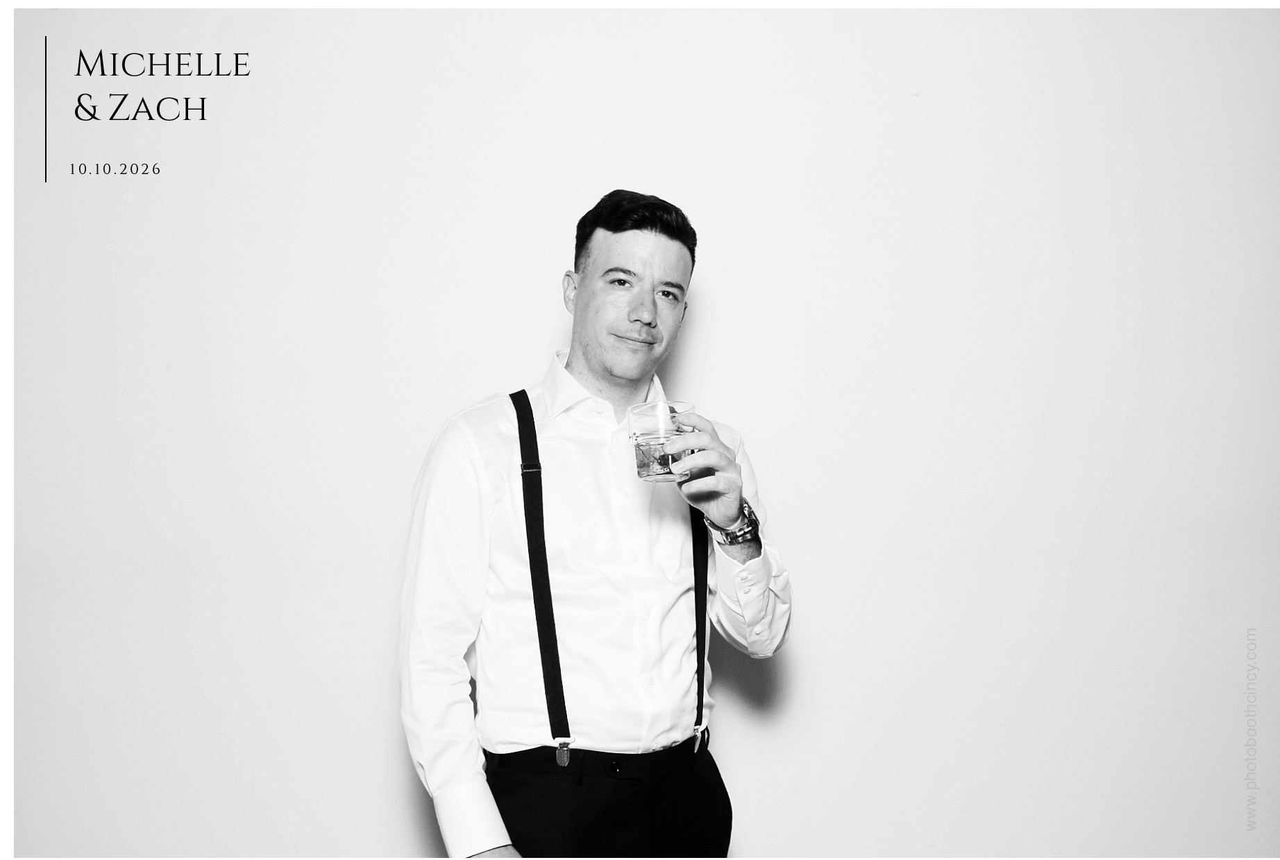 Michelle & Zach Reception | View more photos from the event at gallery.photoboothcincy.com/u/PhotoBoothCincy/Michelle-Zach-Reception